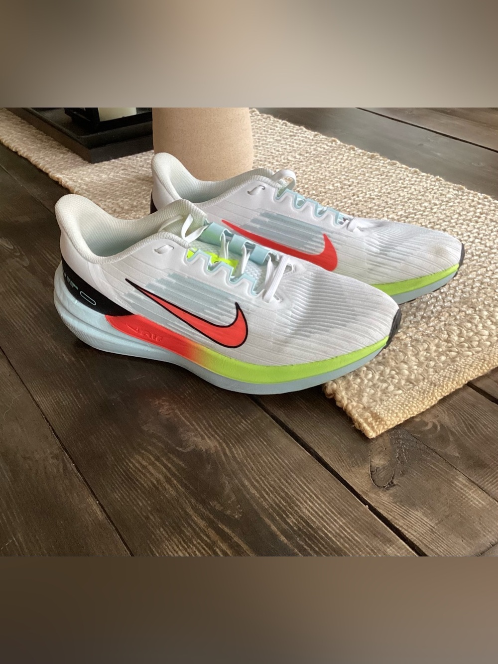 Nike Women’s White / Neon Sneakers